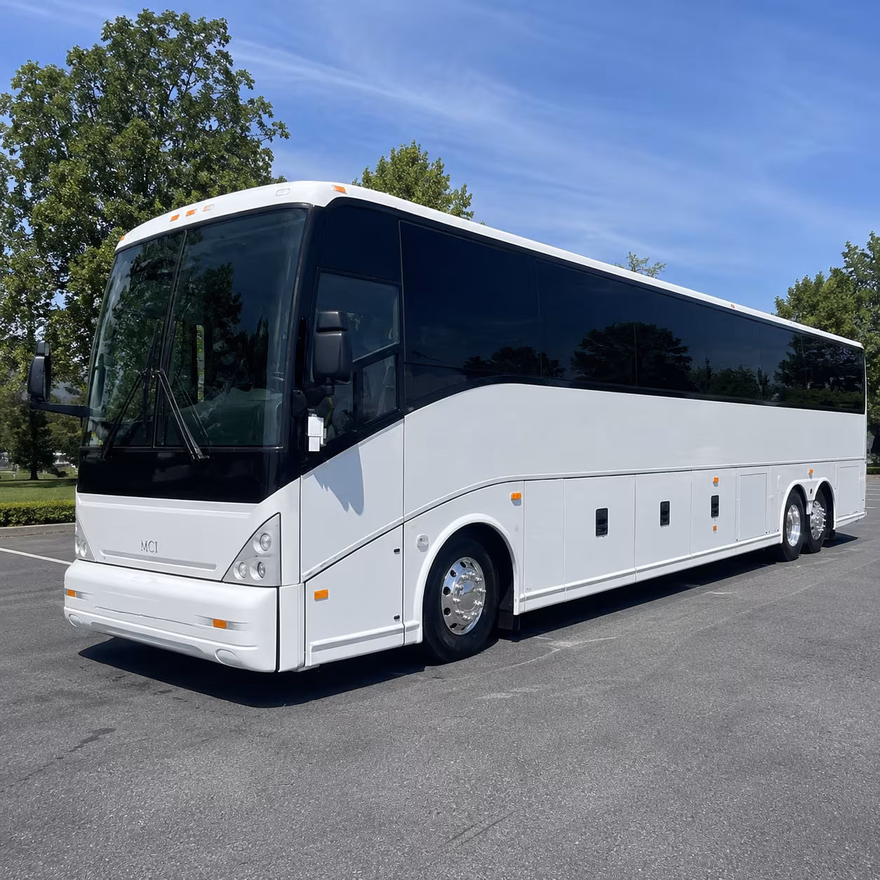 auburn charter bus interior
