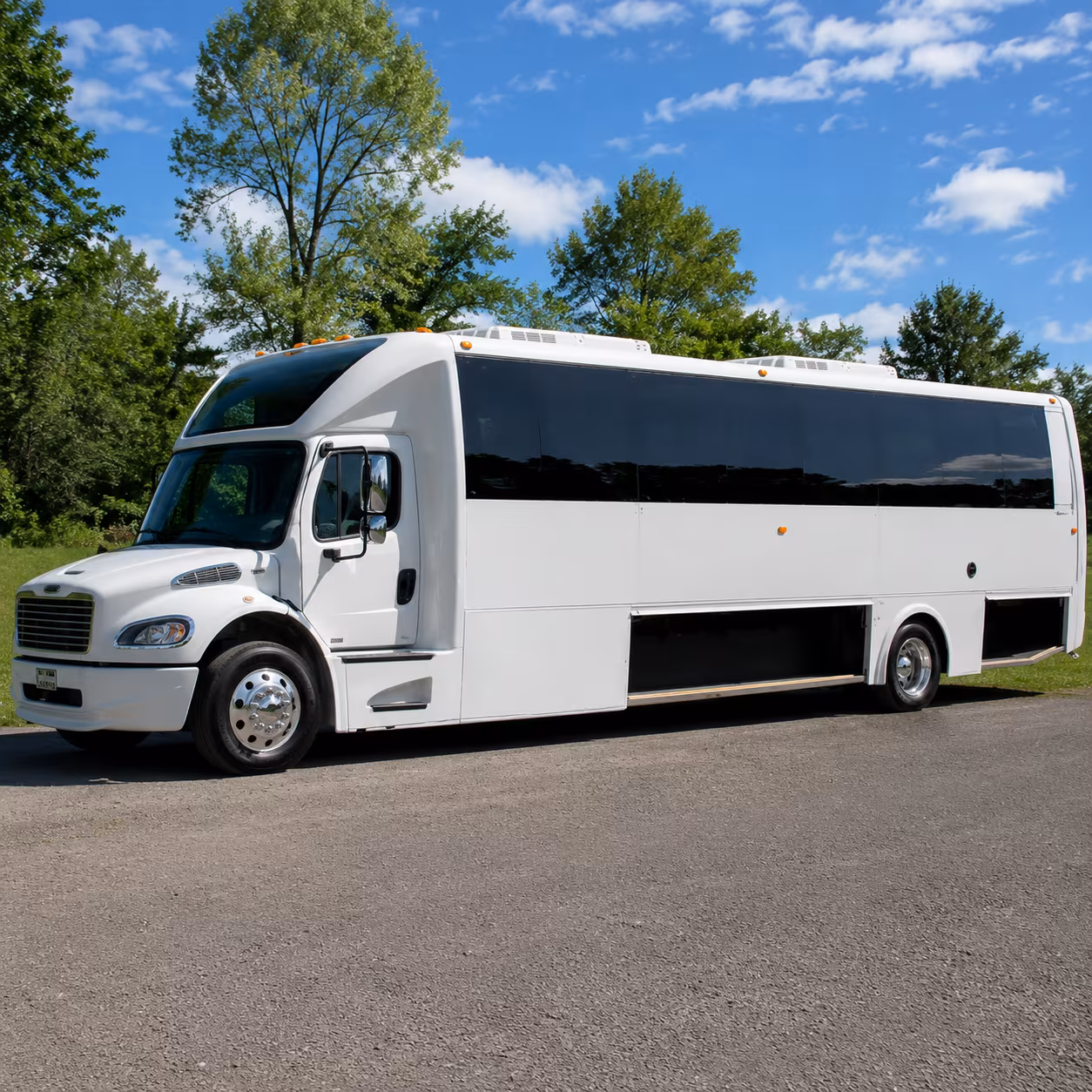 night on town party bus rental