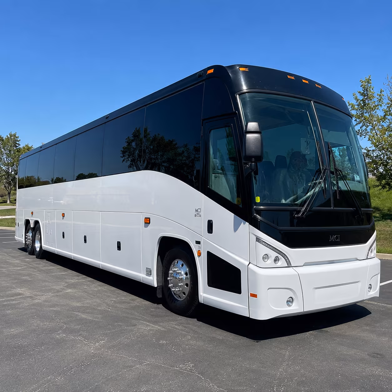 redmond charter bus interior