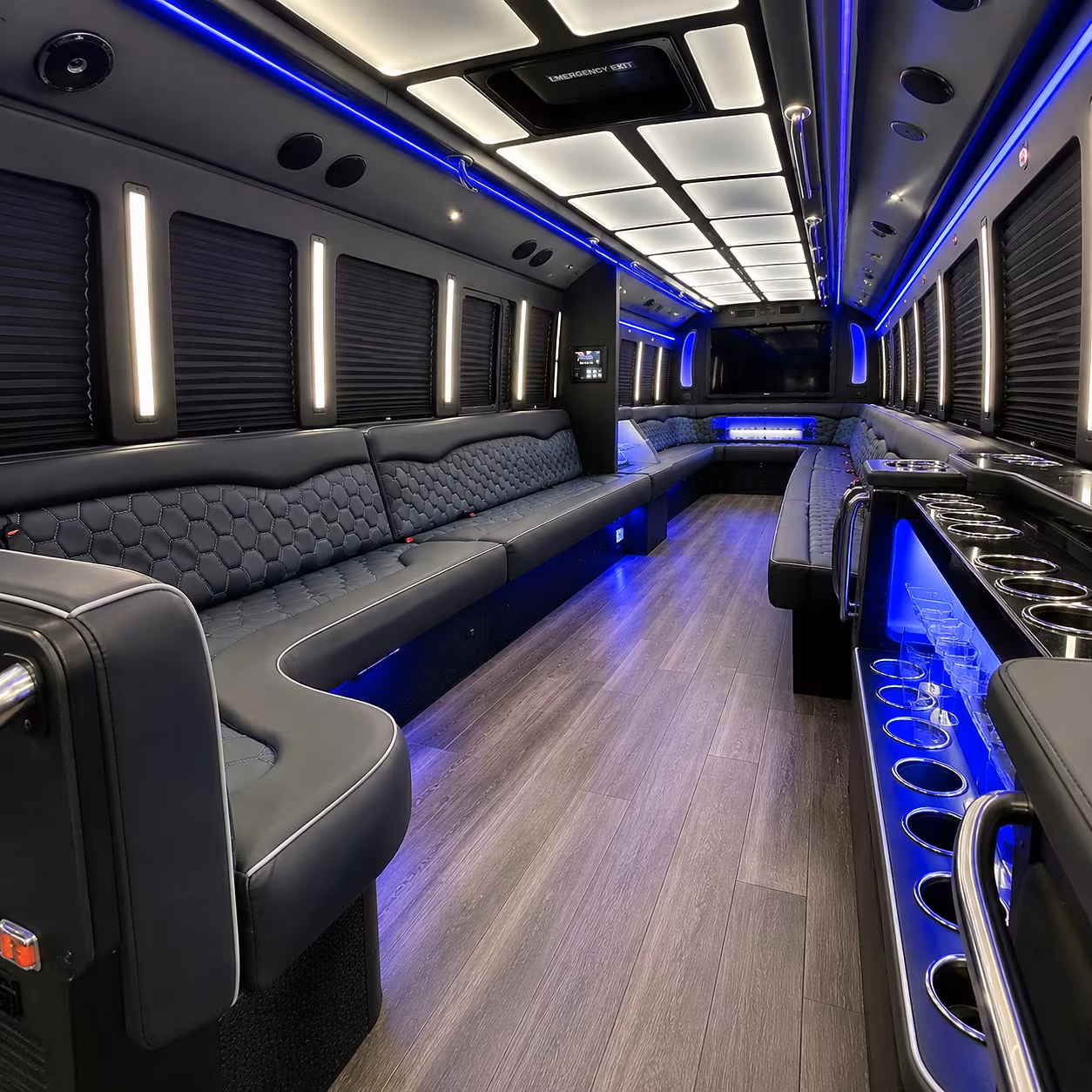 tacoma concert party bus rental