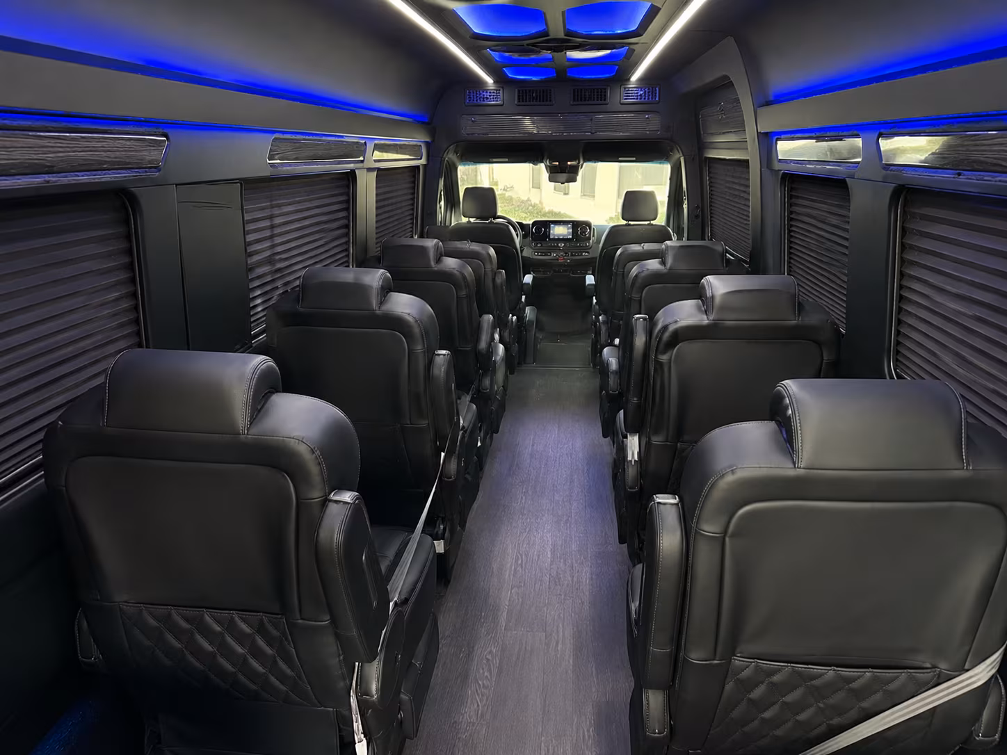 tacoma concert transportation onboard seating