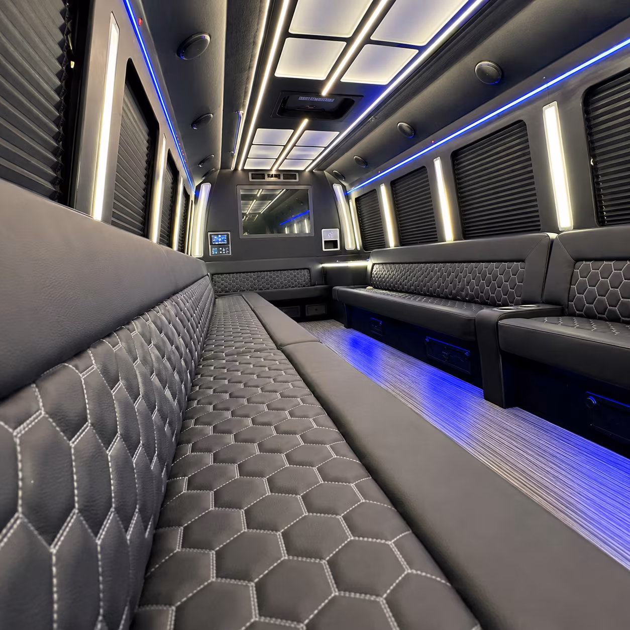 tacoma party bus rentals inside